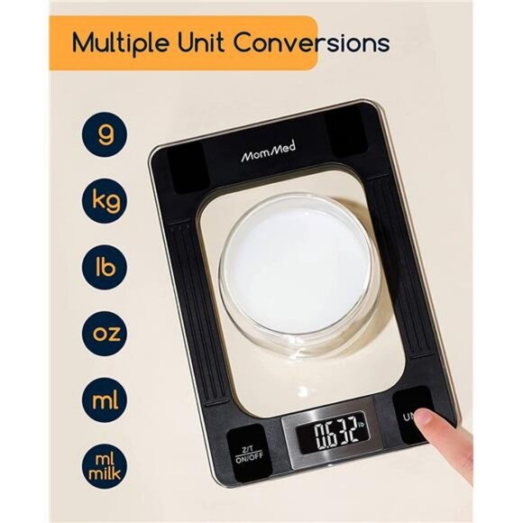 Kitchen Scale, Food Scale Digital Weight Grams, 15KG Large Range Kitchen Scale - Picture 4 of 7